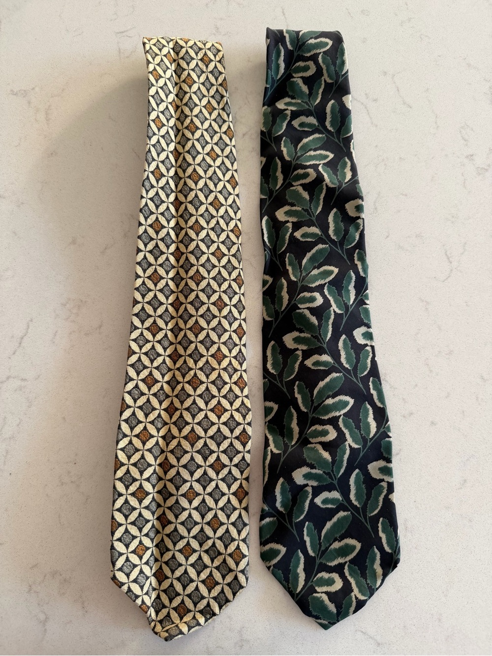 Hugo Boss silk Men's Tie - bundle of two ties